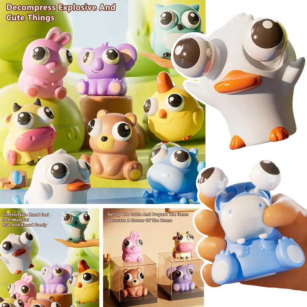 Eye Cartoon Animal Sensory Toys Fun Novetly Fidget Stress Relief