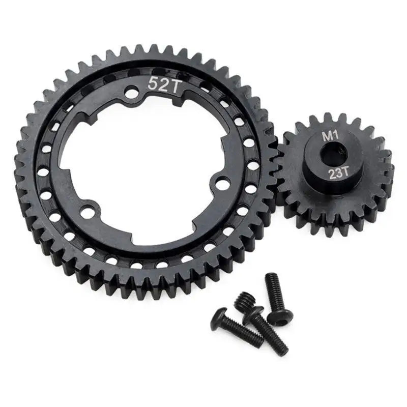 RC Car Alloy Upgrade Gear Set | 46T 50T 52T 54T + 23T Pinion