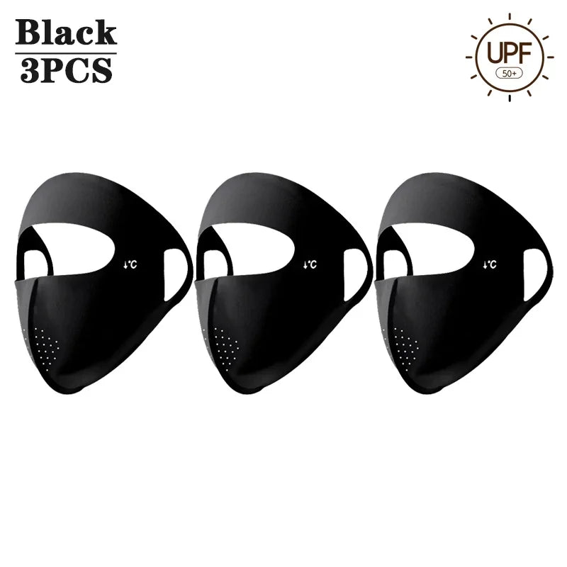 UV Full Face Mask – Breathable Sun Protection for Cycling & Travel