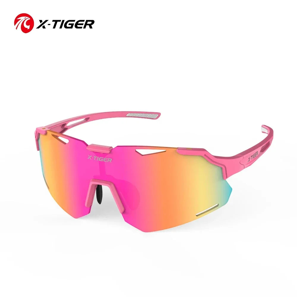 X-TIGER Kids Cycling Sunglasses UV400 TR90 Ultralight Sports