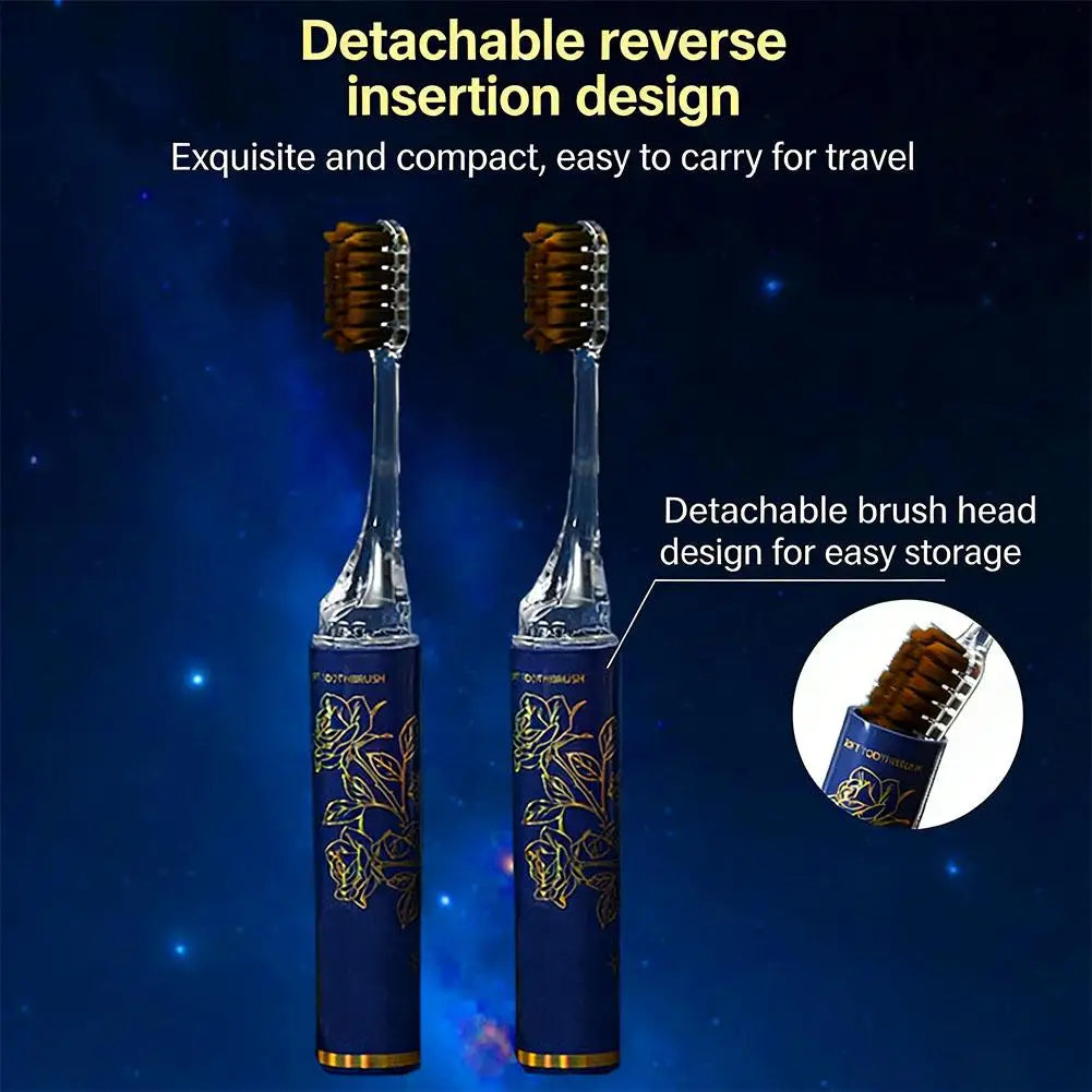Lipstick Folding Travel Toothbrush – Ultra Soft Gift Box