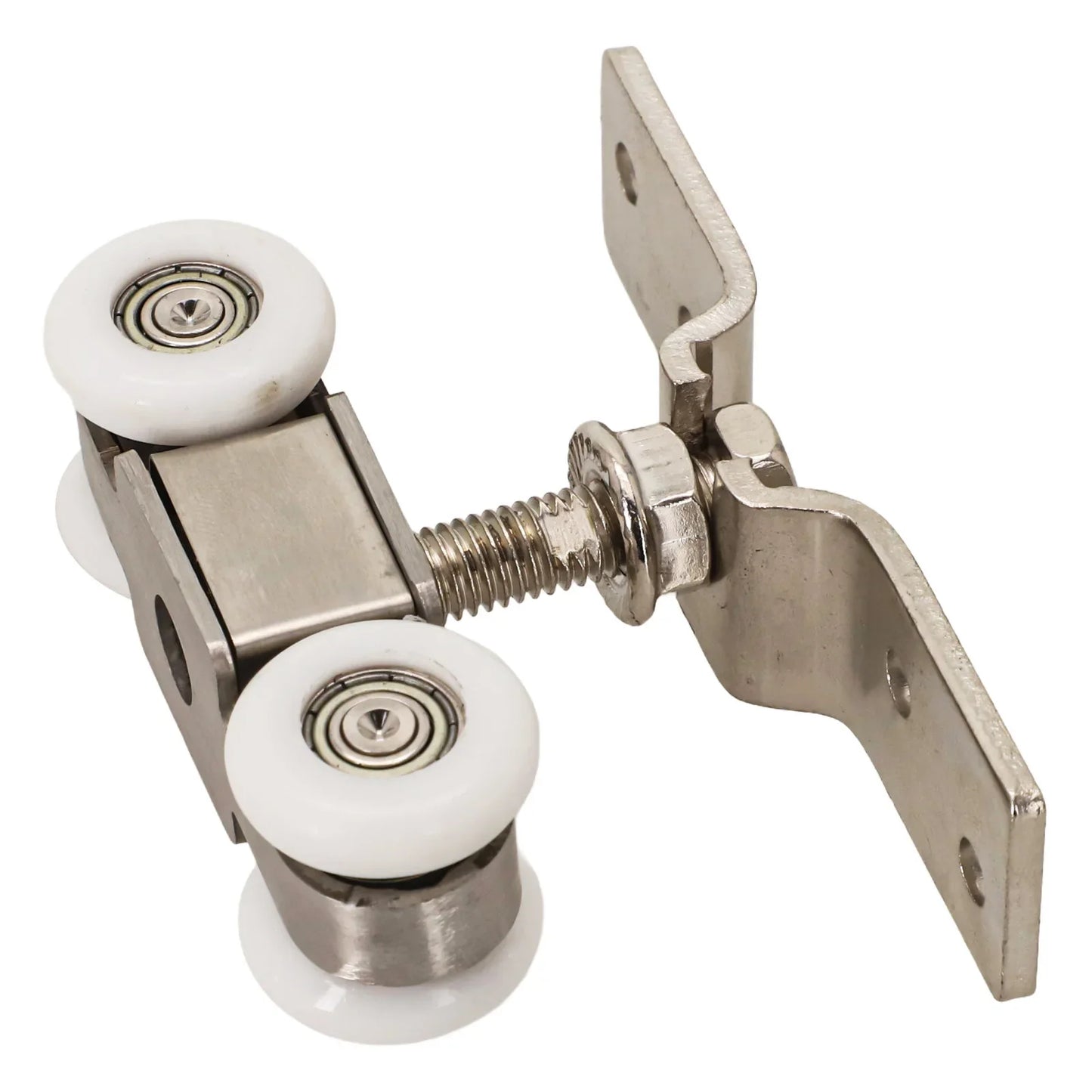 Sliding Door Track Rail & Pulley Hardware Set – Silent (1 Pair)