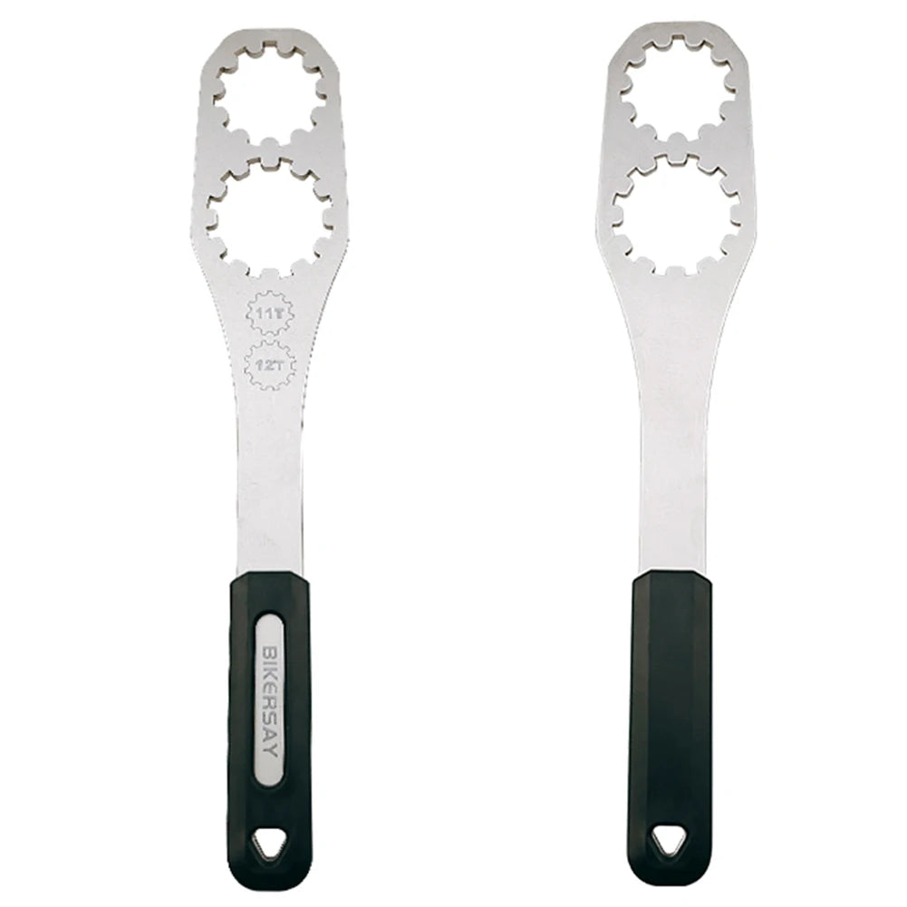 Stainless Steel Bicycle Cassette Freewheel Removal Tool Wrench