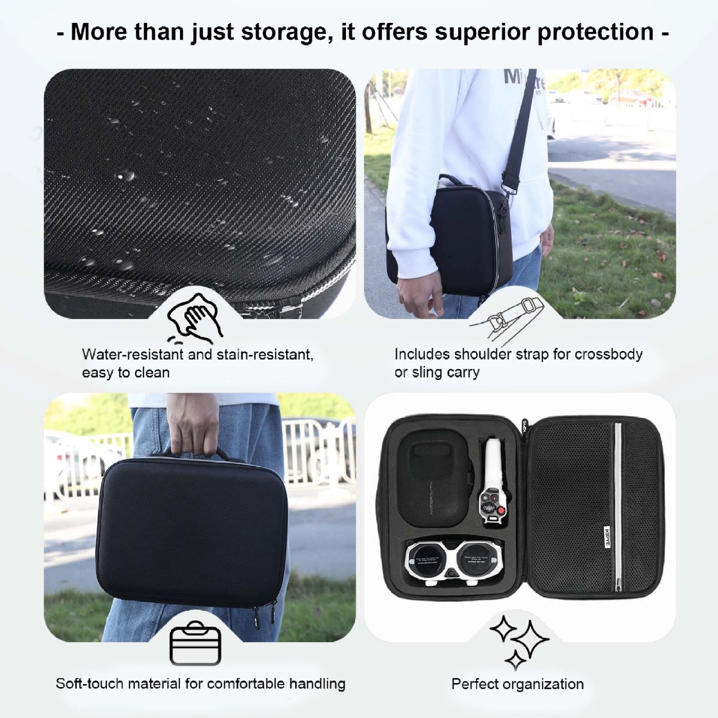 Carrying Case For Antigravity A1 Porable Travel Storage Bag For Antigravity A1 Drone Aceessories With Adjustable Shoulder Strap Peaceful Pleasures Health and Wellness