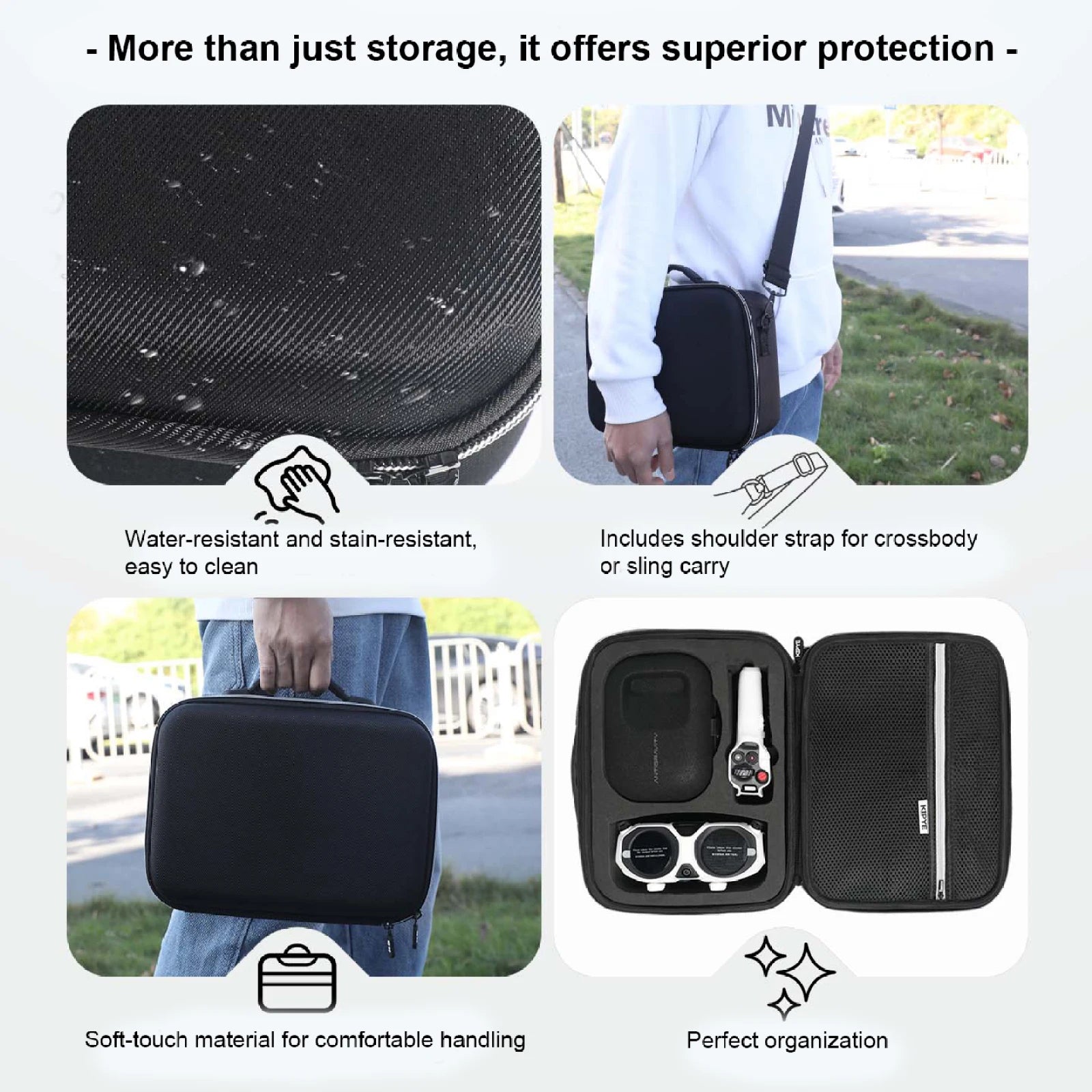 Carrying Case For Antigravity A1 Porable Travel Storage Bag For Antigravity A1 Drone Aceessories With Adjustable Shoulder Strap Peaceful Pleasures Health and Wellness
