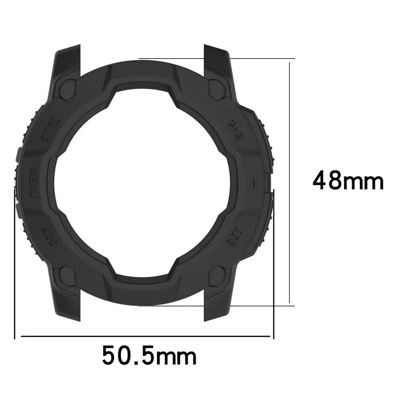 TPU Case for Garmin Instinct 3 45mm 50mm AMOLED Solar Bumper Cover