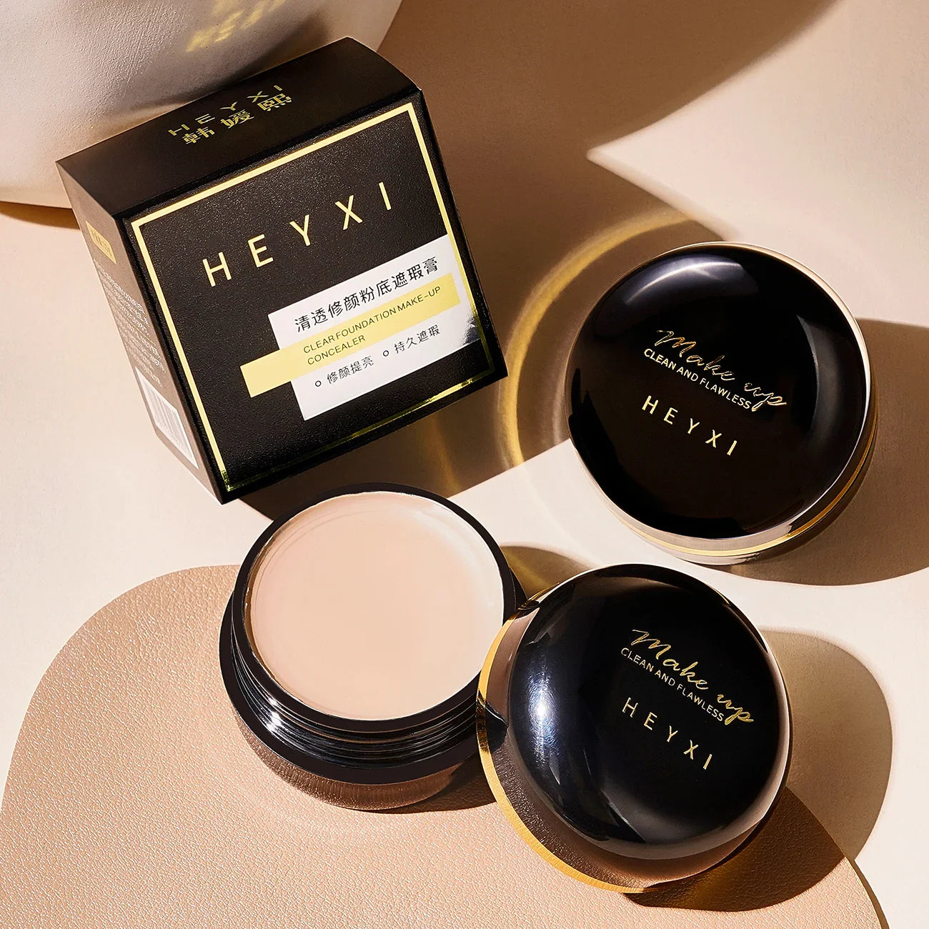 Waterproof Clear Concealer Cream – Natural Finish All Skin Types