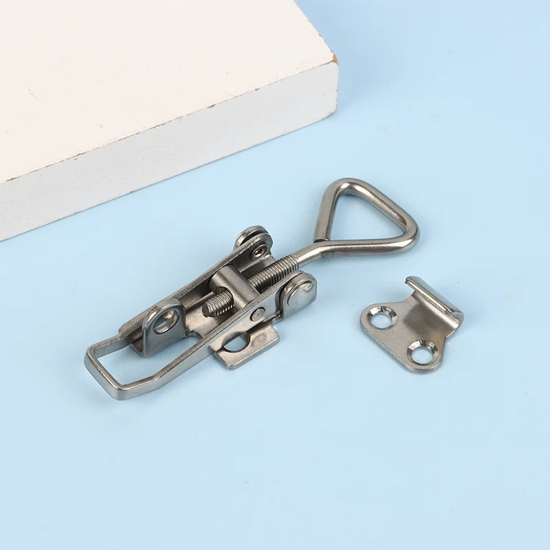 304 Stainless Steel Marine Deck Hasp Latch Lock Boat Fastener Marine Hasp Latch Peaceful Pleasures Health and Wellness