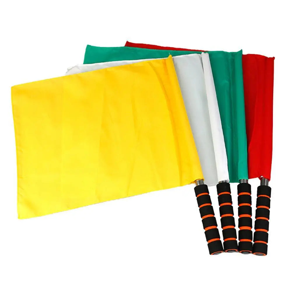 Soccer Referee Flag for Training and Competition Peaceful Pleasures Health and Wellness