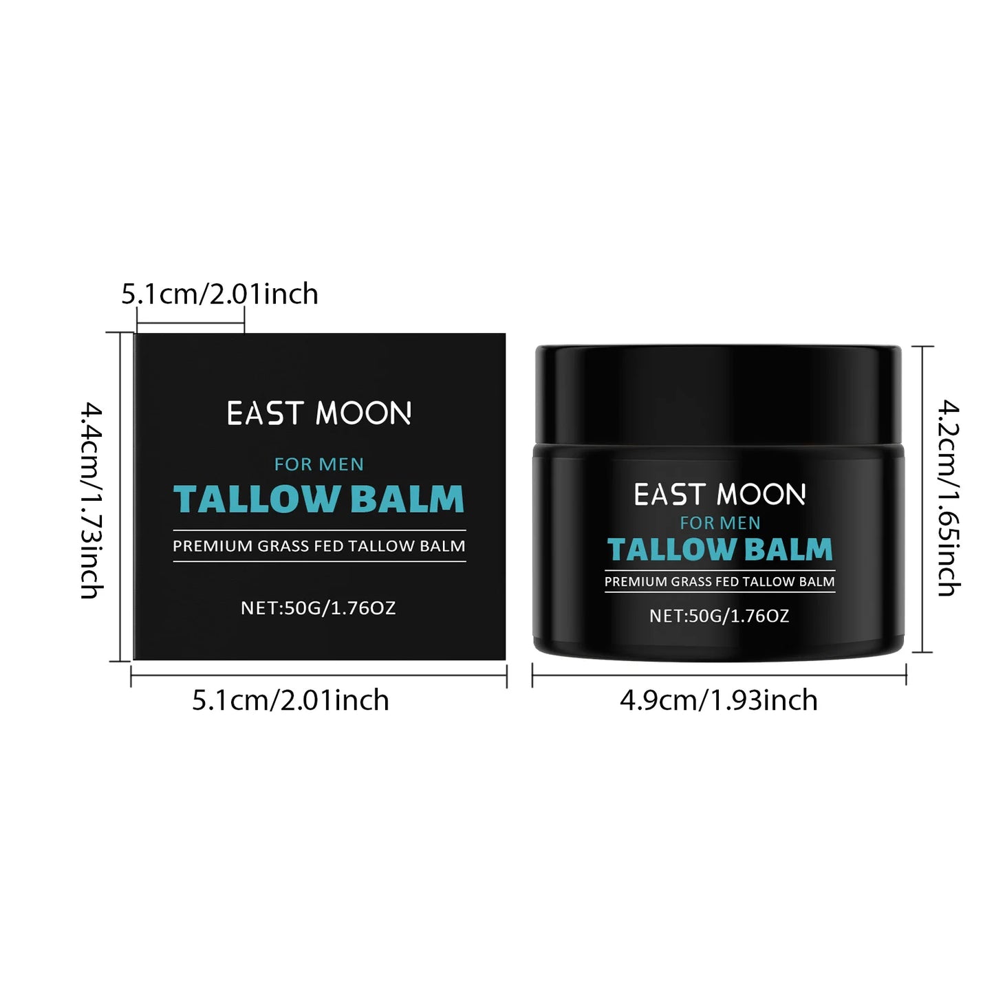 Men's Tallow Balm Face Cream – Anti-Wrinkle & Firming