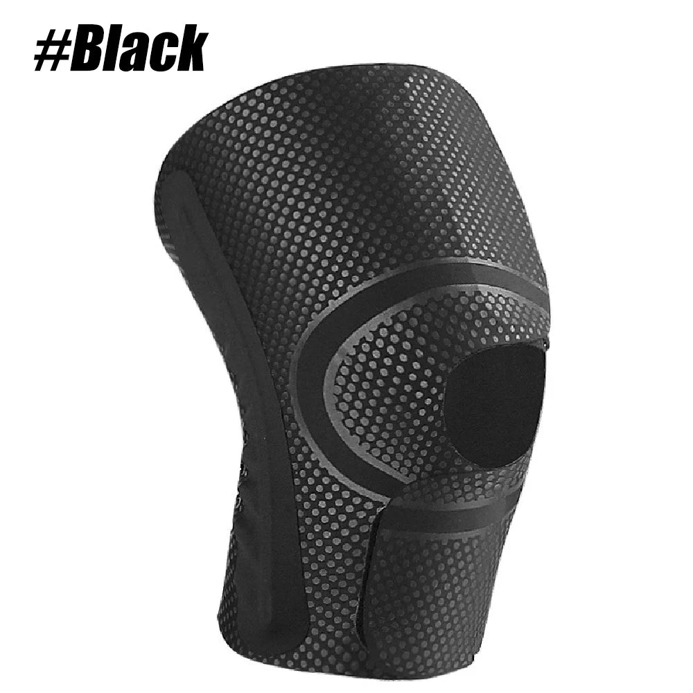 1PCS Thin Knee Brace/Knee Compression Sleeve/Knees Support for Women & Man,Arthritis,Tendonitis,Injury Support & Running Sports Peaceful Pleasures Health and Wellness Black-1PCS L