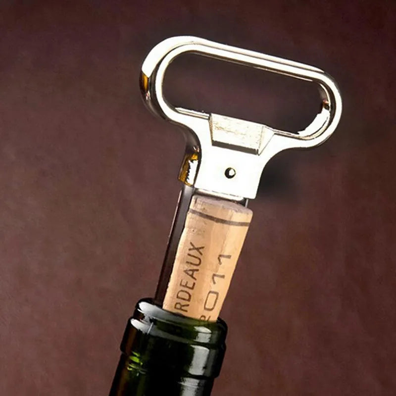 Stainless Steel Wine Bottle Opener & Corkscrew Set