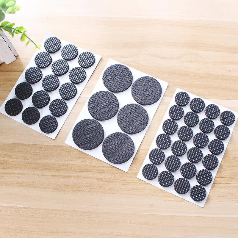 Self Adhesive Floor Protector Pads Chair Leg Table Feet Furniture Anti Slip Bumper Noise Reduction Mat Wear Resistant Felt Pads Peaceful Pleasures Health and Wellness