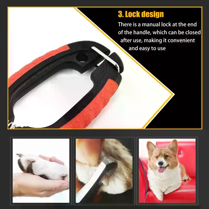 Professional Stainless Steel Pet Nail Clipper – Dogs, Cats & Rabbits Pet Nail Clipper Peaceful Pleasures Health and Wellness