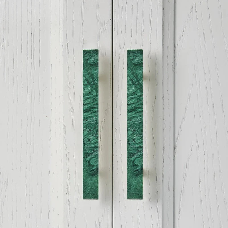 Marble Brass Cabinet Knobs & Round Drawer Pulls – Modern Style
