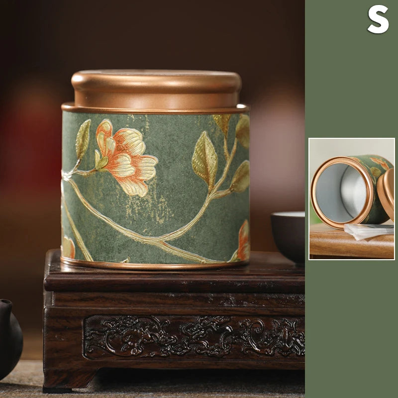 Tinplate Tea Tin Can – Airtight Sealed Storage Canister