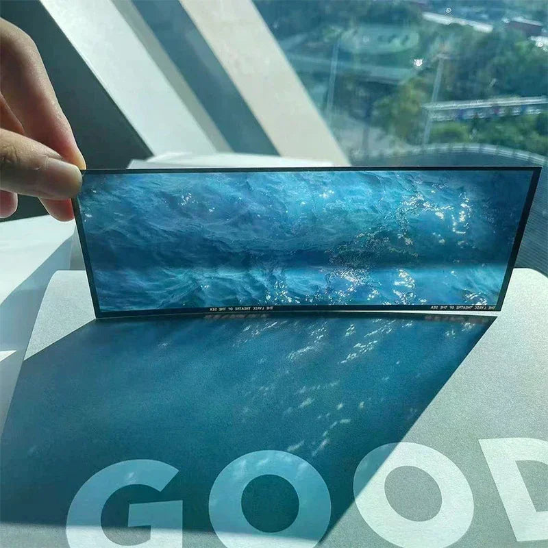 Transparent Acrylic Ocean Bookmark | Aesthetic Student Gift