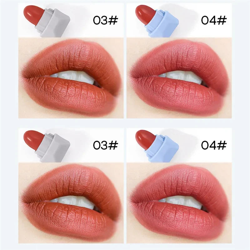 8-Piece Mini Matte Lipstick Set – Waterproof Long-Lasting Colors