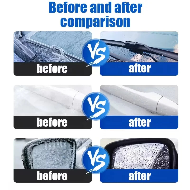 Car Windshield De-Icer Spray Kit – Fast Ice & Snow Melter