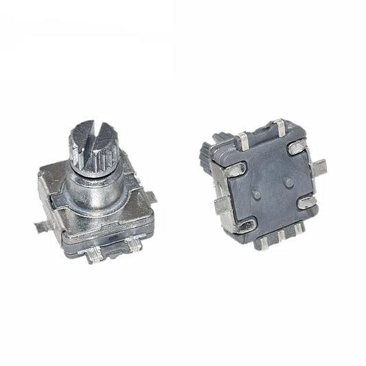 5PCS EC11 Patch Encoder Incremental Rotary Digital Potentiometer with Switch for Automobile Speaker 10MM Plum Shaft Peaceful Pleasures Health and Wellness Default Title