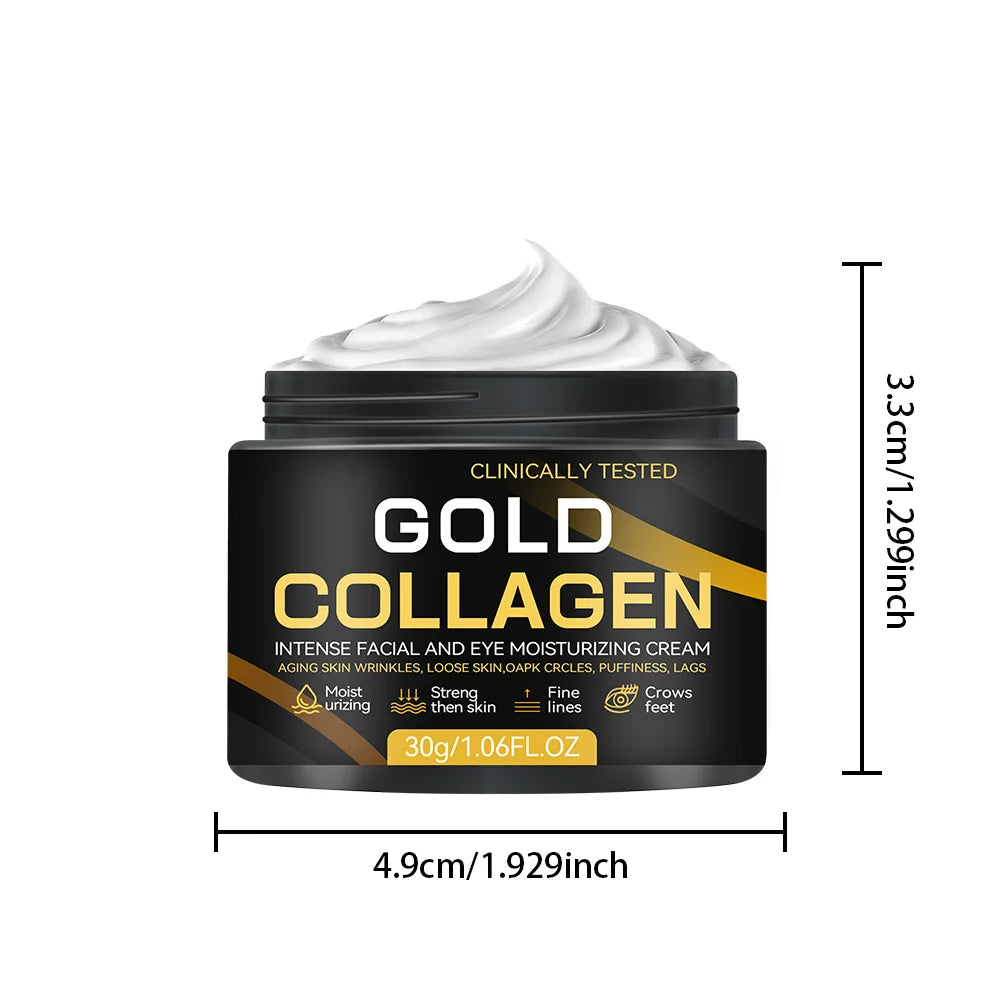 Bone Collagen Brightening Face Cream – 30g/60g Peaceful Pleasures Health and Wellness black