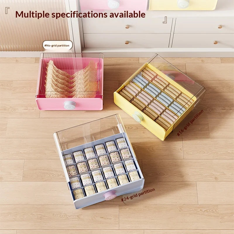 Vibrant 3 in 1 Drawer Divider Storage Box for Underwear Bras Socks Lingerie with Dividers for Closet Dresser Women Girls Peaceful Pleasures Health and Wellness