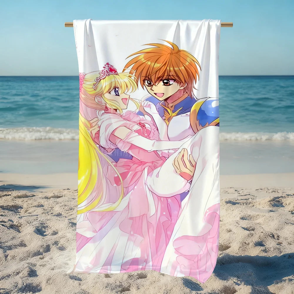 Mermaid Melody Quick-Dry Beach Towel | Soft Pool & Travel Towel