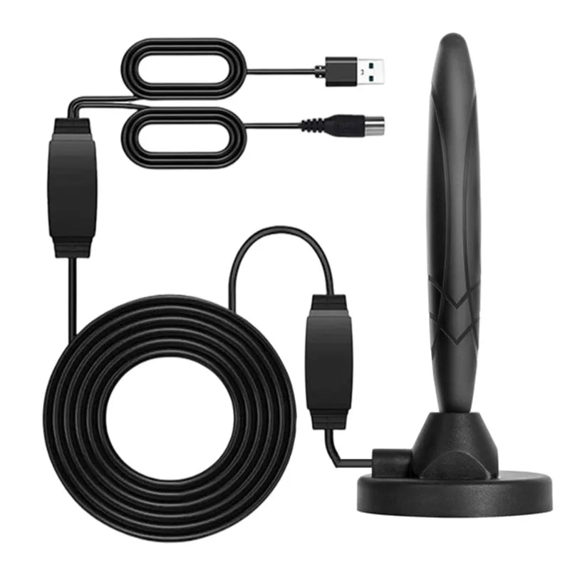 Dual-Amplification Magnetic USB Digital TV Antenna DVB-T