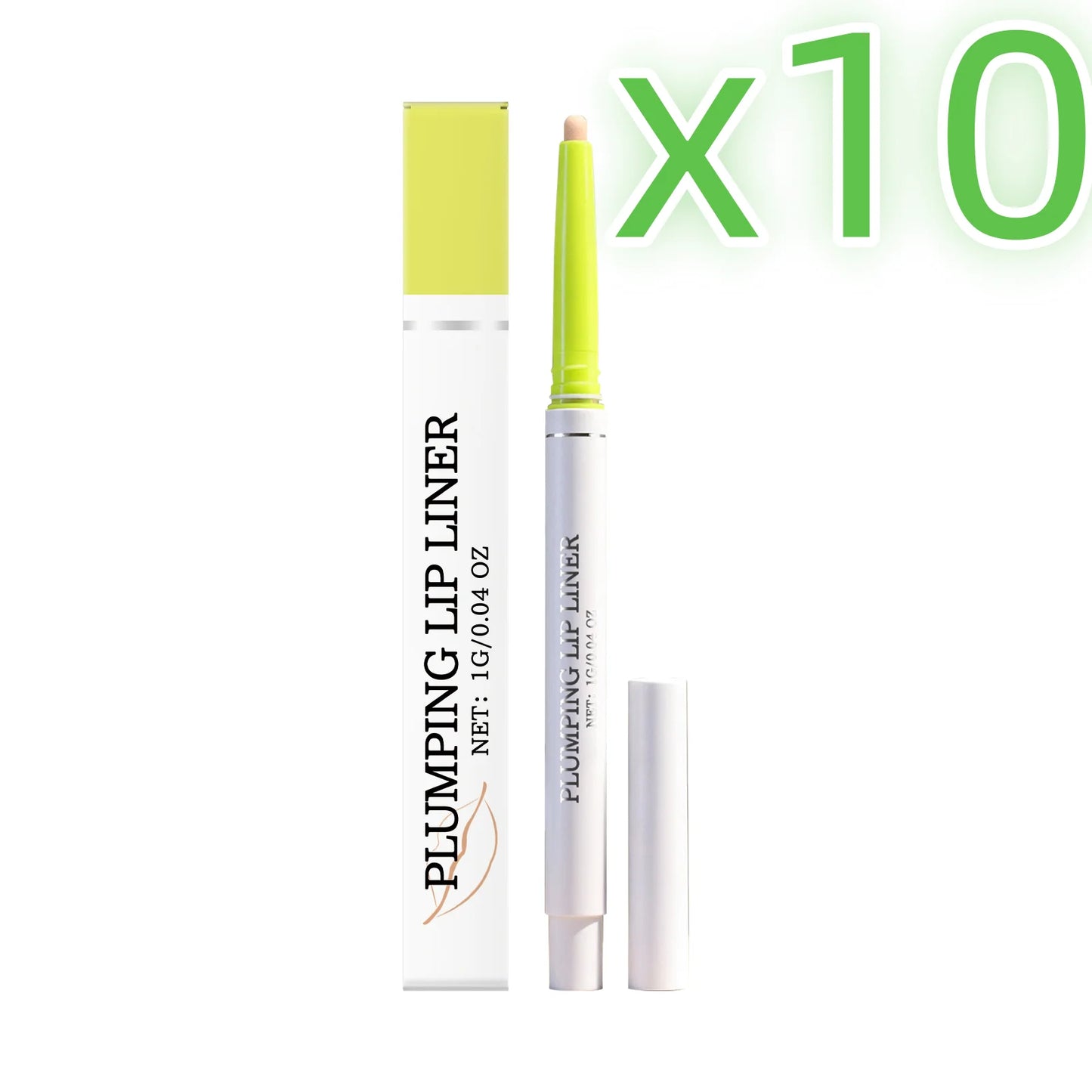 Plumping Lip Liners Pencil Freedom Define Lip Lasting Pigment Waterproof Lightweight Natural Daily Use Makeup Matte Lipliner Pen Peaceful Pleasures Health and Wellness 1pc Boxed x10
