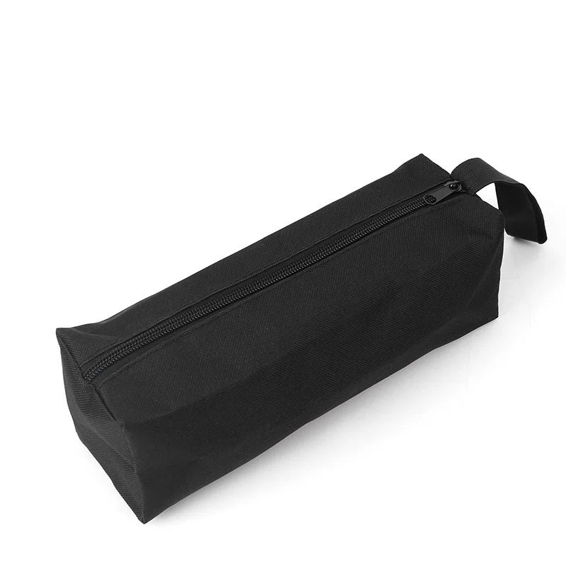 Small Oxford Cloth Tool Bag Handheld Hardware Anti Drop Organizer Lightweight Mini Repair Kit Storage Bag Multifunctional Pouch Peaceful Pleasures Health and Wellness Small black 2pcs
