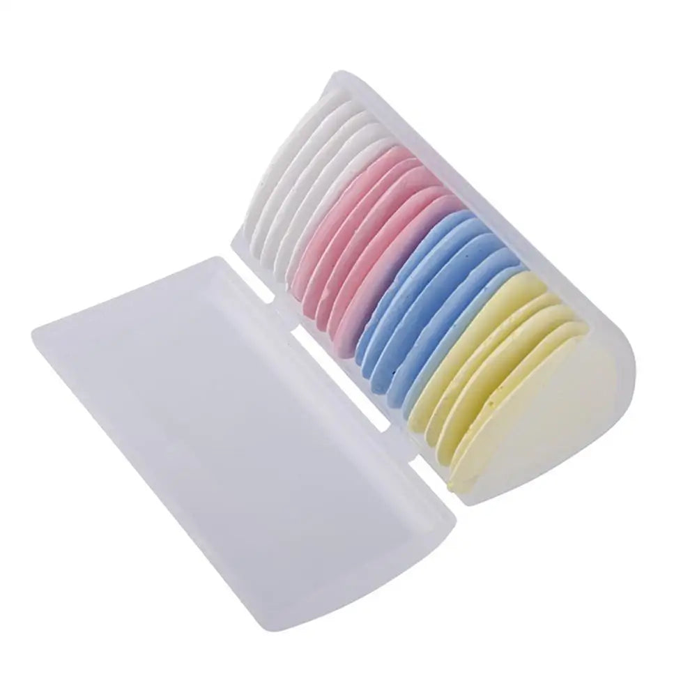 Tailor's Chalk Set 10/20/30pc – Erasable Fabric Marker for Sewing