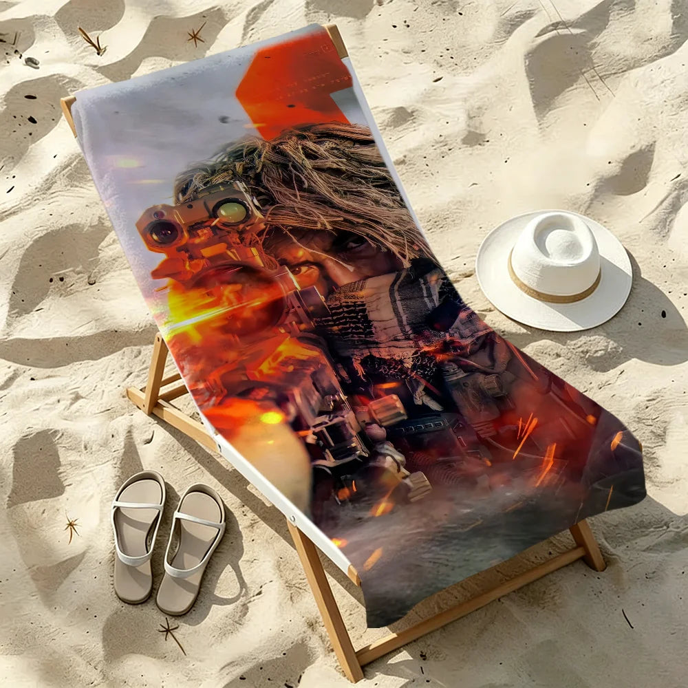 Battlefield 6 Quick Dry Beach Towel | Travel, Gym & Camping