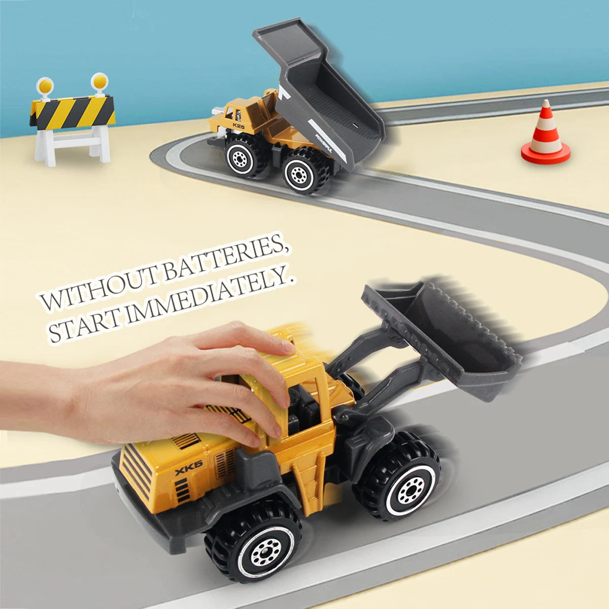 Alloy Engineering Truck Loader Tractor Excavator Classic Construction