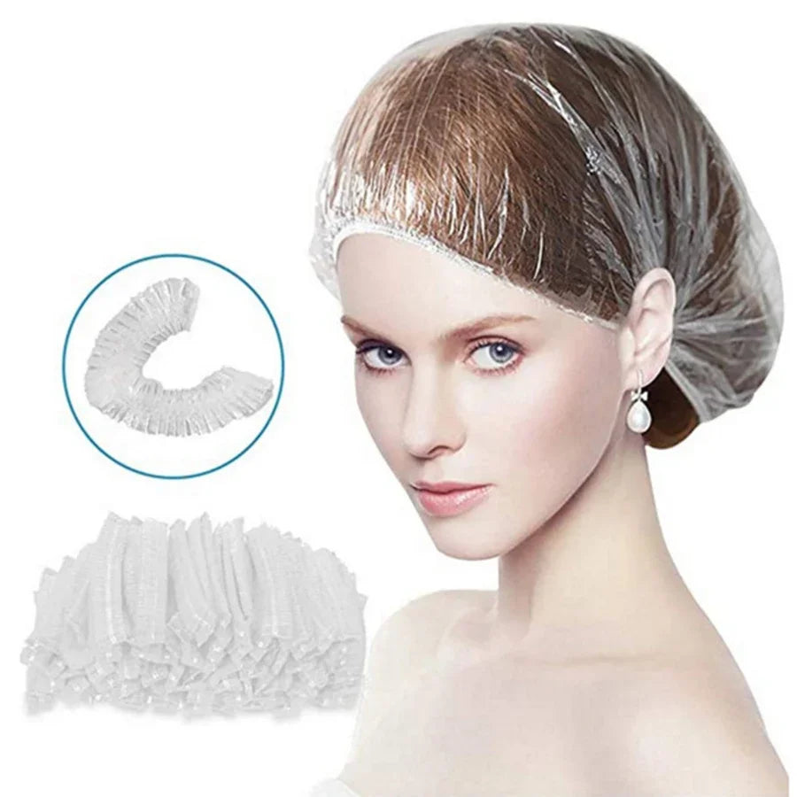 Disposable Shower Caps – Hair Dye, Treatment & Shampoo Hat