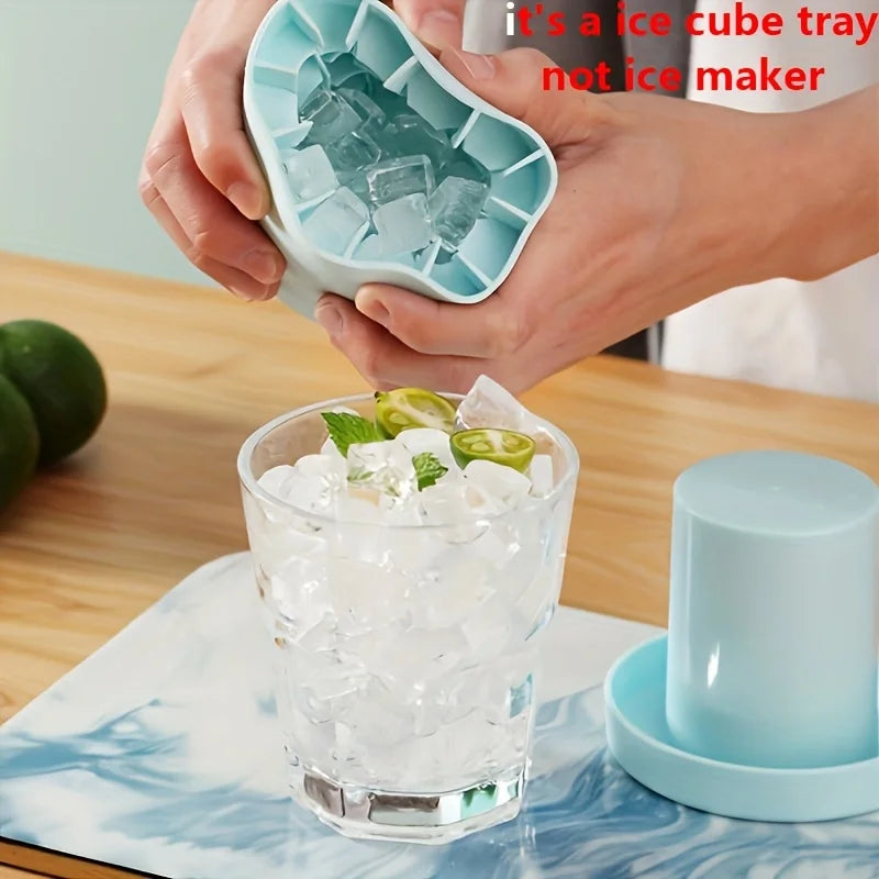 Silicone Ice Cube Mold – Easy Release, Perfectly Shaped Cubes