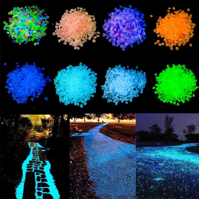 Glow in the Dark Pebbles | Luminous Decorative Rocks & Stones