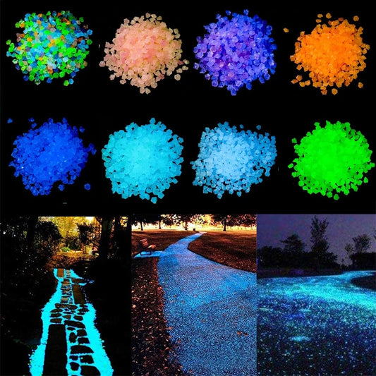 Glow in the Dark Pebbles | Luminous Decorative Rocks & Stones Decorative Glow Pebbles Peaceful Pleasures Health and Wellness