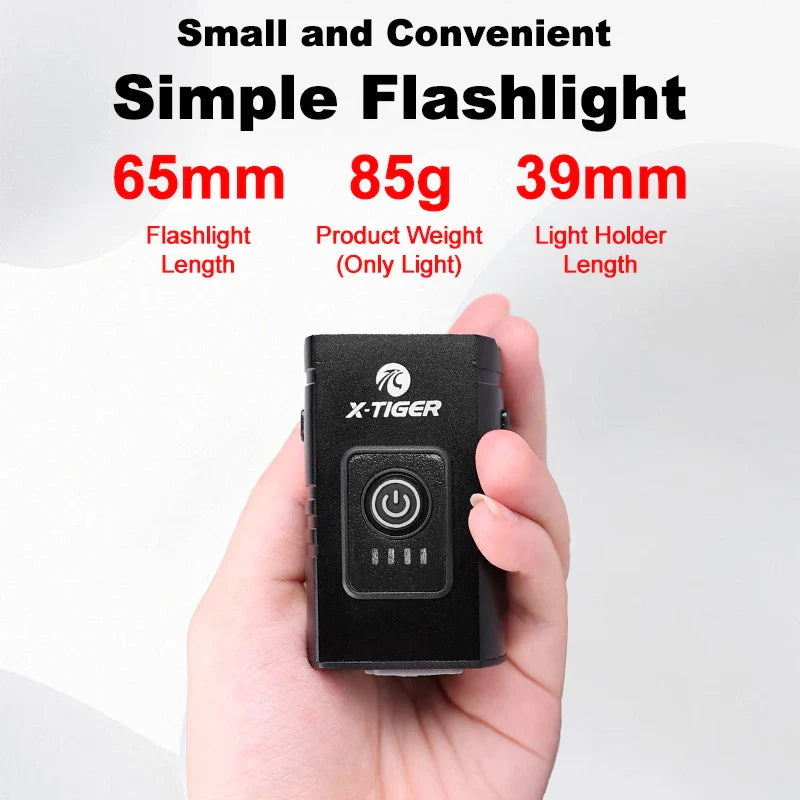X-TIGER 1200LM USB Rechargeable Bike Headlight | IPX6 Waterproof