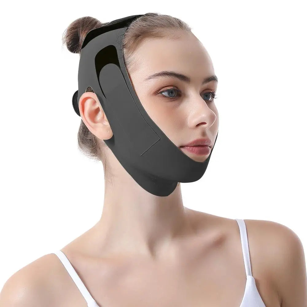V Line Chin Strap Face Lift Mask – Reusable Double Chin Reducer