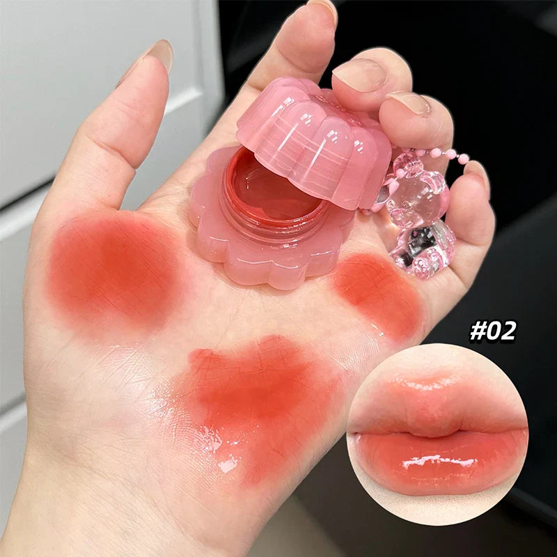 QIBEST Hydrating Jelly Lip Gloss & Cheek Tint | Water-Glow
