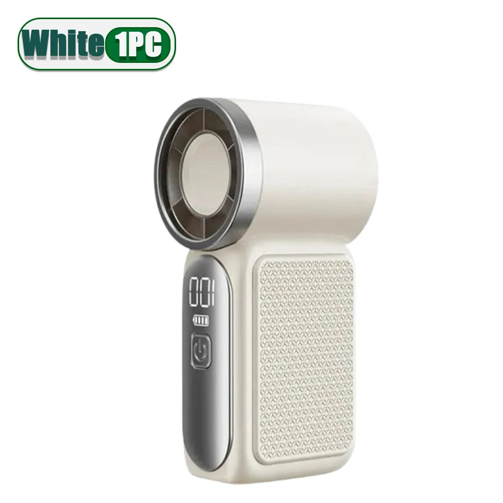 Mini Handheld Fan USB Rechargeable 3600mAh | 100 Speeds