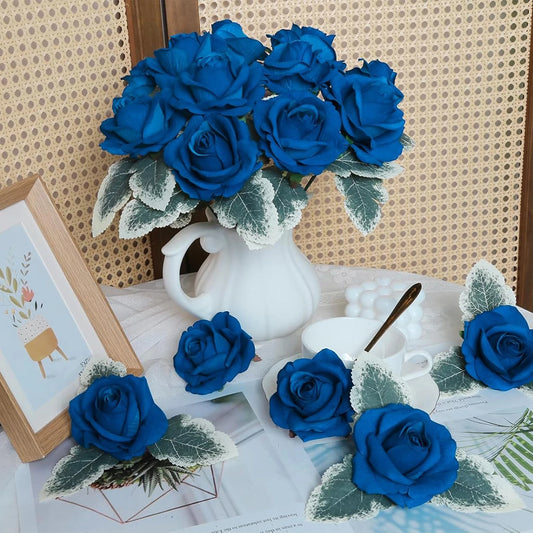 Silk Rose Artificial Flowers 5/10 Pcs – Wedding & Home Decor Artificial Silk Flowers Peaceful Pleasures Health and Wellness MULTI 5 pcs