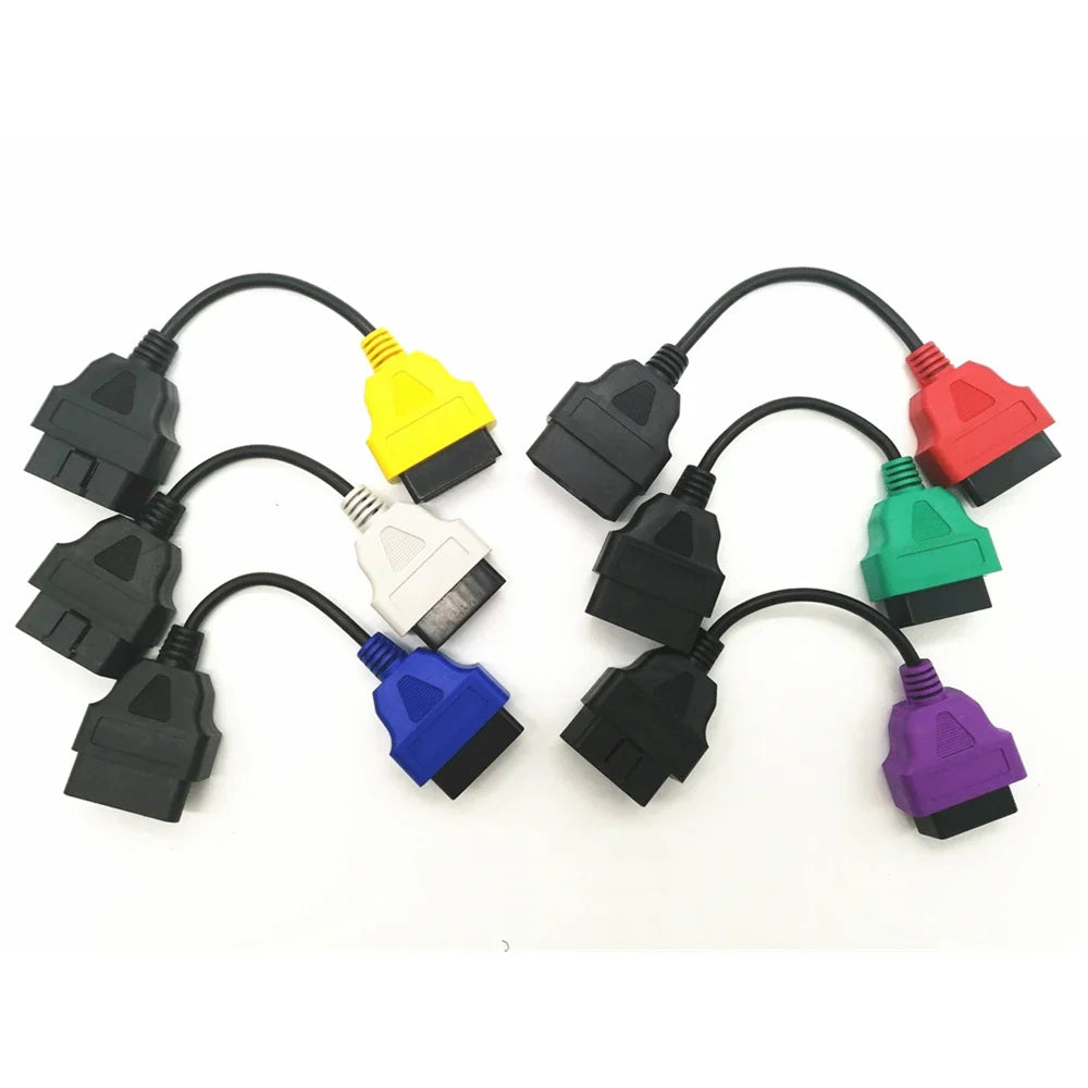FiatECUScan OBD2 Adapter Cable Kit – 6-Lead Diagnostic Set