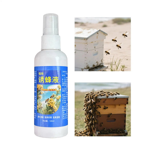 100ml Bee Attractant Spray – Pheromone Swarm Lure for Beekeepers Bee Swarm Attractant Oasis Select