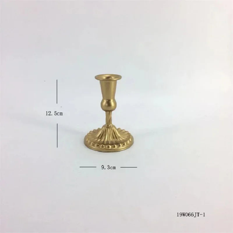 Iron Metal Candlestick Holder | Wedding & Home Décor