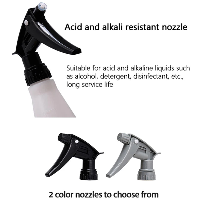 Adjustable Trigger Sprayer Head – Acid & Alkali Resistant Nozzle