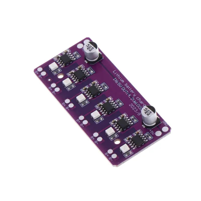 New Charging Module PCB Circuit Board Charger Array 5V Input For 18650 4.2V Lithium Battery Electric Scooter Accessories Peaceful Pleasures Health and Wellness