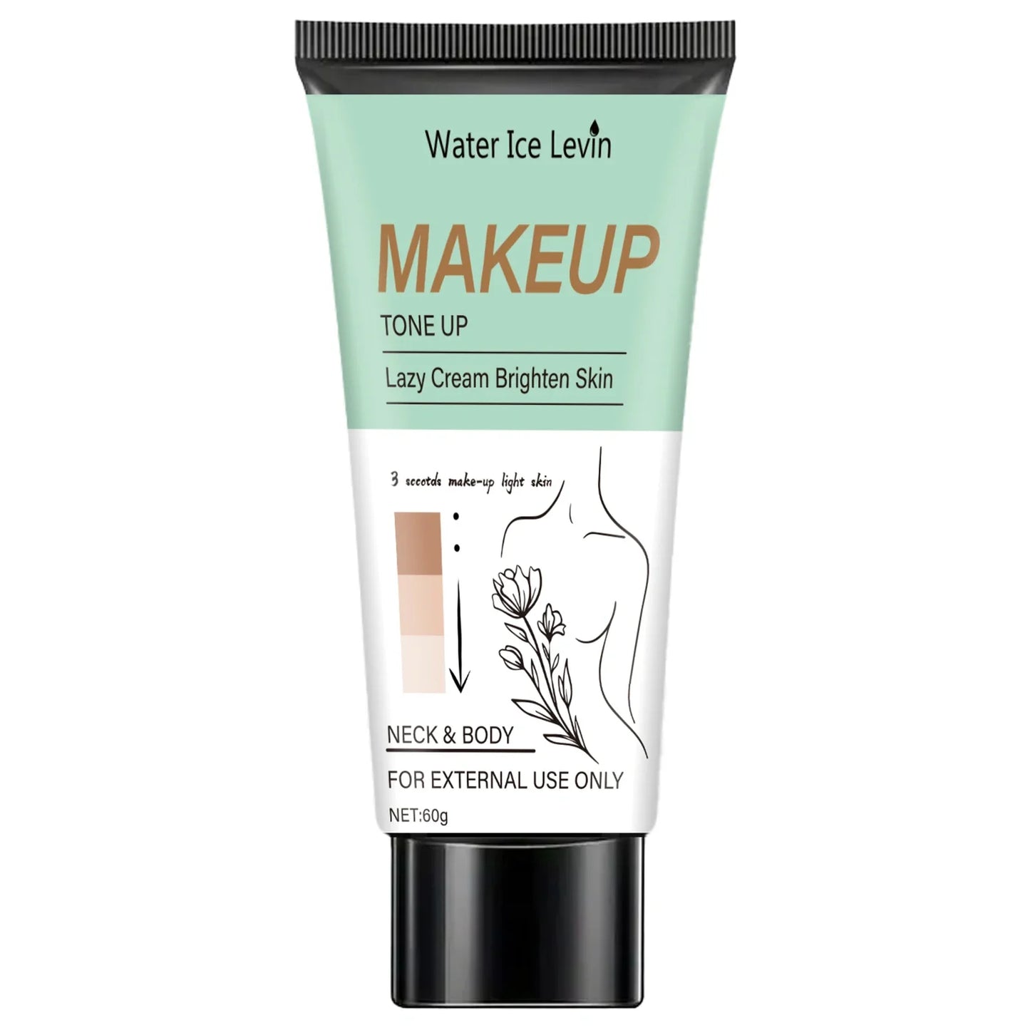 Facial & Body Brightening Toning Cream – 60g | Water Ice Levin