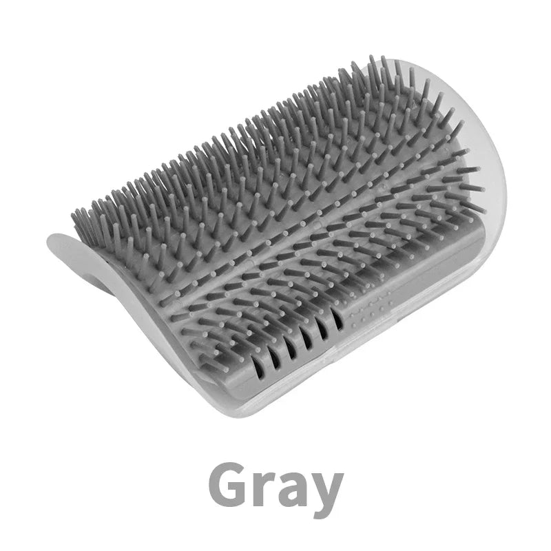 Cat Corner Brush – Scratcher, Massager & Grooming Comb