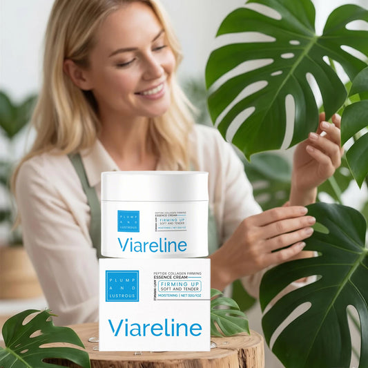 Peptide Collagen Firming Essence Cream Moisturizing Fade Fine Lines Rejuvenating Stabilizing Repairing Smoothing Wrinkle Cream Peaceful Pleasures Health and Wellness